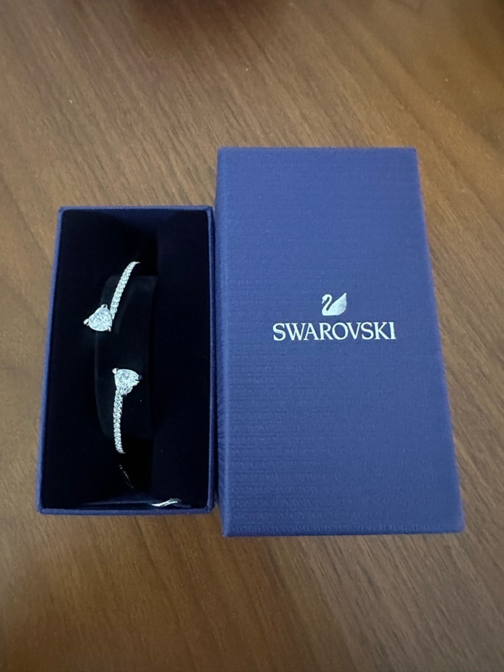 Swarovski - Silver Crystal Bracelet - S